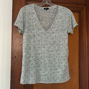 Rails V Neck Tee - XS